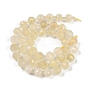 Natural Lemon Jade Beads Strands G-H057-A04-01-3