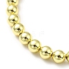 Rack Plating Brass Round Bead Slider Bracelets for Women LS-BJEW-M232-01G-B-3