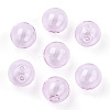 Transparent Blow High Borosilicate Glass Globe Beads X-GLAA-T003-09A-3