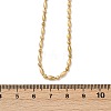 2.5MM 304 Stainless Steel Round Oval Link Chain Necklaces NJEW-M110-01G-5