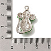 Alloy Enamel Pendants FIND-C065-10P-3