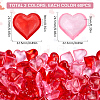 120Pcs 2 Colors Resin Beads RESI-SP0001-18A-2