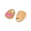 304 Stainless Steel Enamel Charms STAS-Z140-13G-2