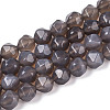 Natural Agate Beads Strands G-T121-08G-1
