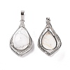 Natural Howlite Pendants G-H283-04P-20-2