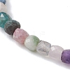 Natural Mixed Gemstone Beaded Stretch Bracelets for Women BJEW-JB13335-01-3