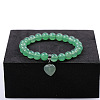 Natural Green Aventurine Stretch Bracelets ZS4670-8-1