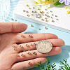 60Pcs 4 Styles Column Brass Beads KK-TA0009-07-6