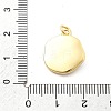 Ocean Theme Brass Enamel Pendants KK-Q029-01F-G-2