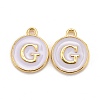 Golden Plated Alloy Charms ENAM-S118-01G-1