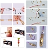 SUNNYCLUE 1500Pcs 6 Colors Brass Crimp Beads KK-SC0002-42-4