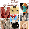 50Pcs 2-Hole Wood Buttons BUTT-UN0001-28B-02-6