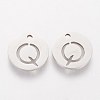 201 Stainless Steel Charms STAS-Q201-T051-Q-2
