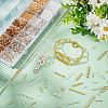   1606Pcs 14 Style Glass Twisted Bugle Beads SEED-PH0002-16-3