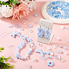 100G Transparent & Opaque Acrylic Beads TACR-TA0001-57D-8