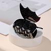 Halloween Cellulose Acetate Glitter Powder Claw Hair Clips PW-WG85EF2-01-2