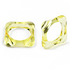 Transparent Acrylic Finger Rings RJEW-T010-03H-4