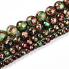 Baking Paint Glass Beads X1-DGLA-N003-10mm-B07-2