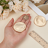 2Pcs Alloy Brooches JEWB-CP0001-58G-3