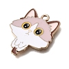 Alloy Enamel Pendants FIND-E047-02KCG-05-2