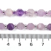 Natural Lepidolite Beads Strands G-O201B-108E-5