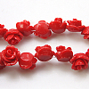 Synthetic Coral Beads DC77-1-2