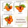 6Pcs 3 Styles Foam Artificial Fruit Model DJEW-GA0001-52-2