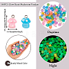 Luminous Translucent Resin Mushroom Charms CD-TAC0001-47-4