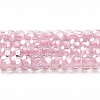 Cubic Zirconia Bead Strands ZIRC-G001-01E-1