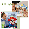 4Pcs 4 Colors Cloth Pet Hat AJEW-FH0008-80-5