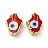 Handmade Evil Eye Lampwork Beads LAMP-F026-03-4