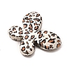 Electroplate & Spay Painted Acrylic Beads OACR-S043-05C-02-2