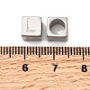 304 Stainless Steel European Beads STAS-D382-02L-P-2