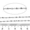 304 Stainless Steel Cuboid Link Chains CHS-G050-02P-2