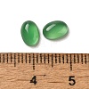 Natural Green Onyx Agate Cabochons G-F605E-14B-3