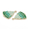 Alloy Enamel Pendants ENAM-E569-08-3