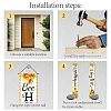 Hanging Polyester Banner Sign for Home Office Front Door Porch Welcome Decorations HJEW-WH0011-20K-4