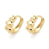 Brass Hoop Earrings EJEW-Z102-24G-4