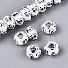 Opaque Resin European Beads RPDL-T004-01D-1