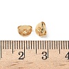 Brass Earring Nuts KK-H083-09G-2