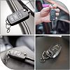 SUPERFINDINGS 2Pcs 304 Stainless Steel Keychain Clasps FIND-FH0005-19A-6