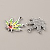 Alloy Enamel Pendants FIND-WH0120-22P-1