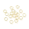 Brass Open Jump Rings KK-V007-004G-10-1