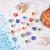 200Pcs Handmade Polymer Clay Beads CLAY-CJ0001-52-5