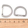 304 Stainless Steel Spring Gate Rings SA-CBA8B85-03-2