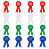 16Pcs 4 Styles Award Ribbon Shape Tinplate Badge Pins JEWB-PH0001-34-1