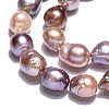 Natural Baroque Pearl Keshi Pearl Beads Strands PEAR-S020-L17-5