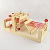 Wood Knitting Loom with Yarns and Shuttles TOOL-R059-02-3