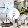 SUPERFINDINGS 4 Sets Zinc Alloy Chandelier Hook FIND-FH0003-36-5