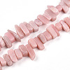 Natural Pink Opal Beads Strands G-T140-65-4
